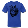 Lion Crown T-Shirt - royal blue