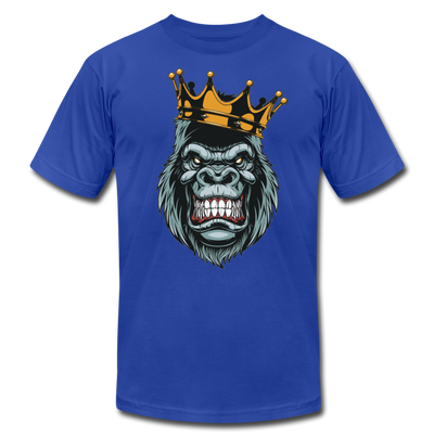 Gorilla Crown T-Shirt - royal blue