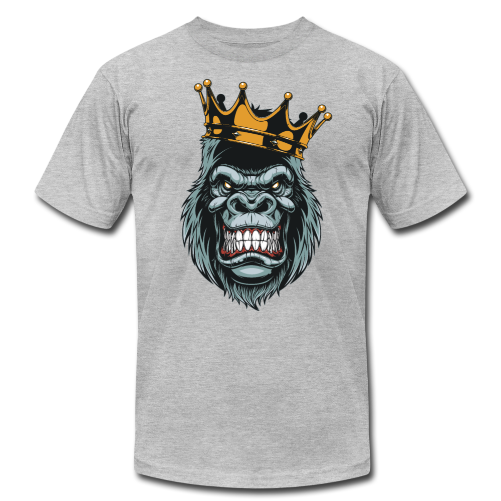 Gorilla Crown T-Shirt - heather gray