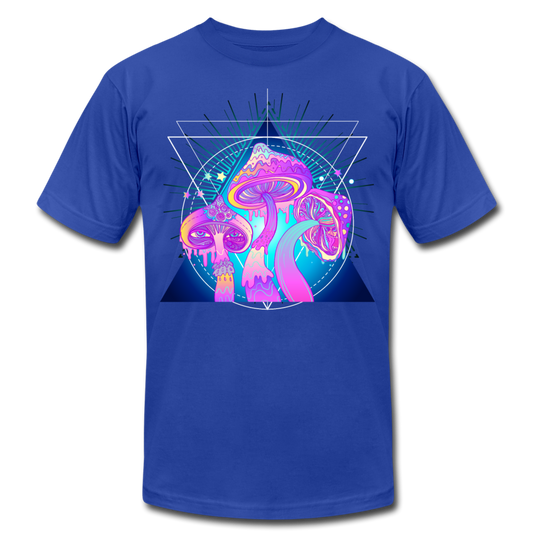 Magic Mushrooms T-Shirt - royal blue