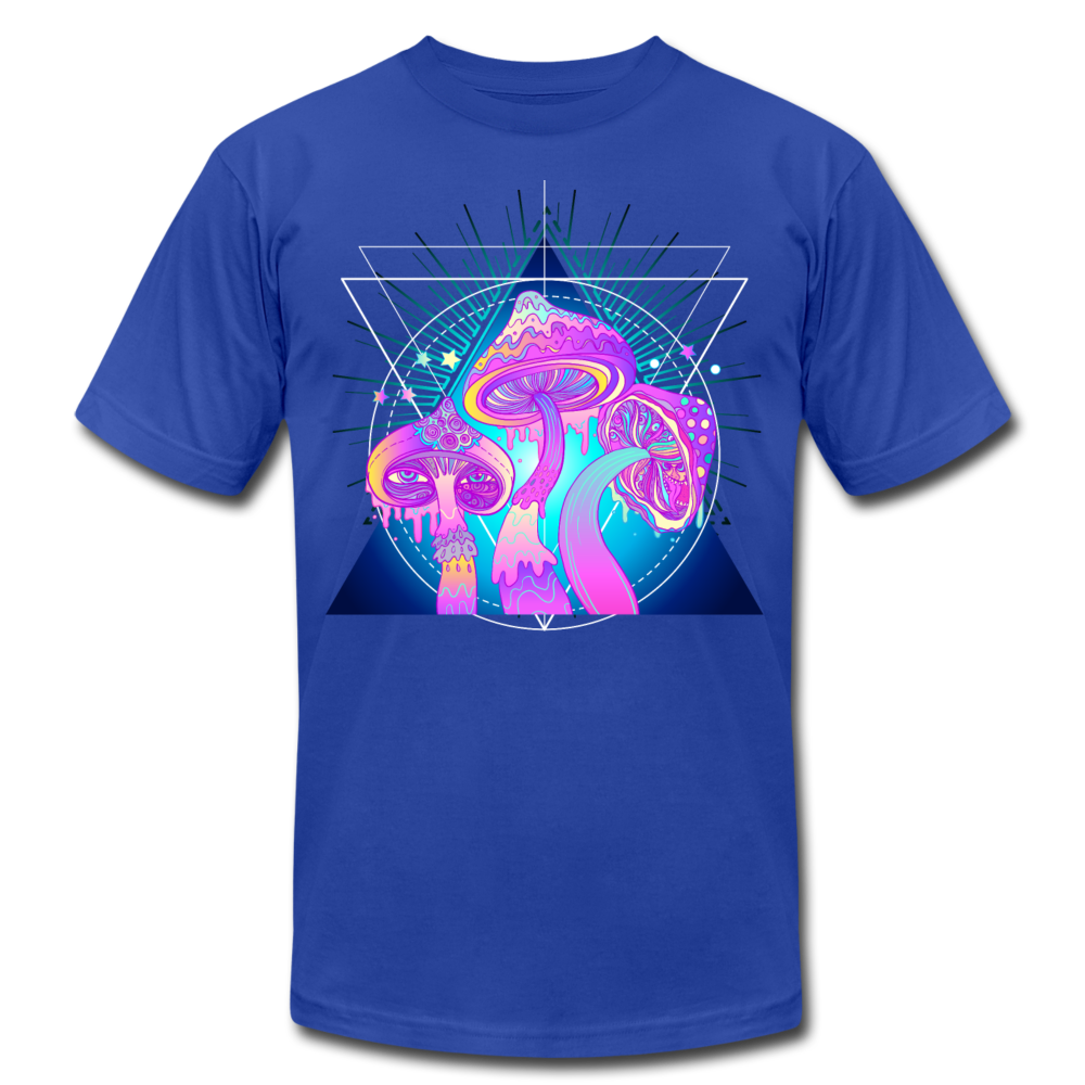 Magic Mushrooms T-Shirt - royal blue