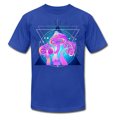 Magic Mushrooms T-Shirt - royal blue