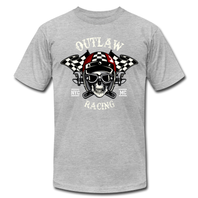 Outlaw Racing T-Shirt - heather gray