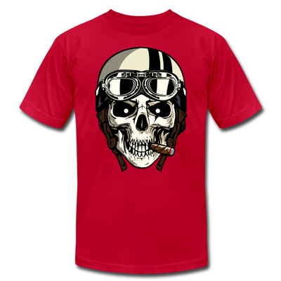 Racer Skull T-Shirt - red