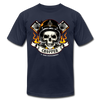 Chopper Skull T-Shirt - navy