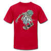 Skater Skeleton T-Shirt - red