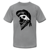 Hardcore Gangster Skull T-Shirt - slate