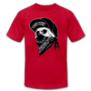 Hardcore Gangster Skull T-Shirt - red