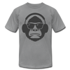Monkey Headphones T-Shirt - slate