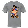 Badass Girl T-Shirt - slate