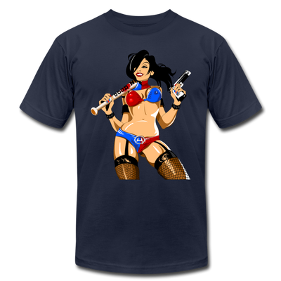 Badass Girl T-Shirt - navy
