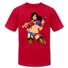 Badass Girl T-Shirt - red