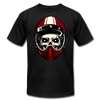Racer Helmet Skull T-Shirt - black