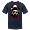 Racer Helmet Skull T-Shirt - navy