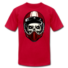 Racer Helmet Skull T-Shirt - red
