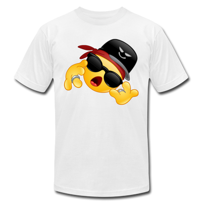 Hip Hop Emoji T-Shirt - white