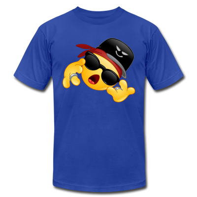 Hip Hop Emoji T-Shirt - royal blue