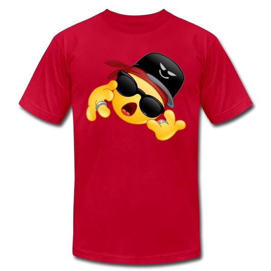 Hip Hop Emoji T-Shirt - red