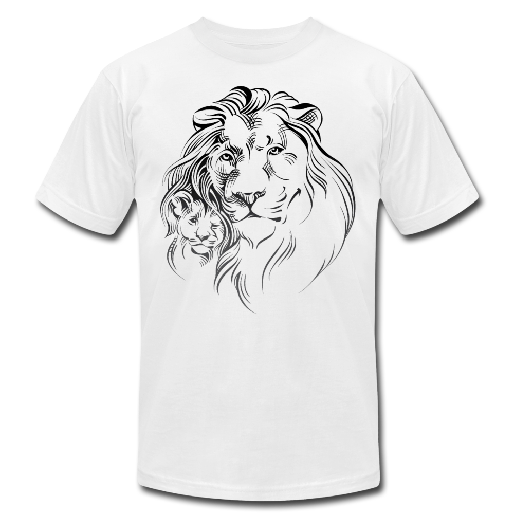 Tribal Maori Lion Cub T-Shirt - white