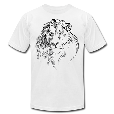 Tribal Maori Lion Cub T-Shirt - white