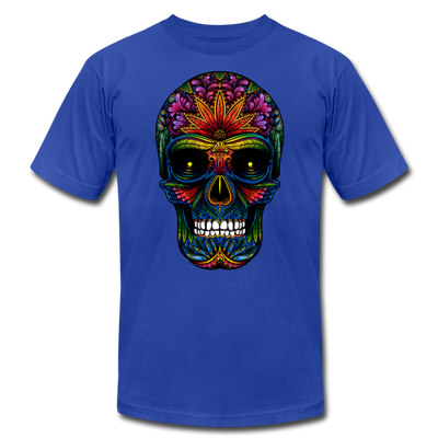Sugar Skull T-Shirt - royal blue
