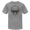 Skull Headphones T-Shirt - slate