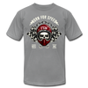 Born for Speed Racer Skull T-Shirt - slate