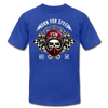 Born for Speed Racer Skull T-Shirt - royal blue
