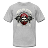 Born for Speed Racer Skull T-Shirt - heather gray