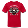 Born for Speed Racer Skull T-Shirt - red