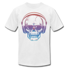 Skull Headphones T-Shirt - white