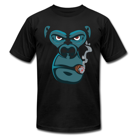 Smoking Gorilla T-Shirt - black