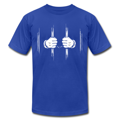 Jail Prisoner T-Shirt - royal blue