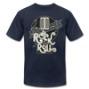 Rock & Roll Microphone T-Shirt - navy