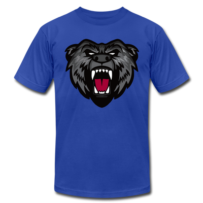 Black Bear T-Shirt - royal blue