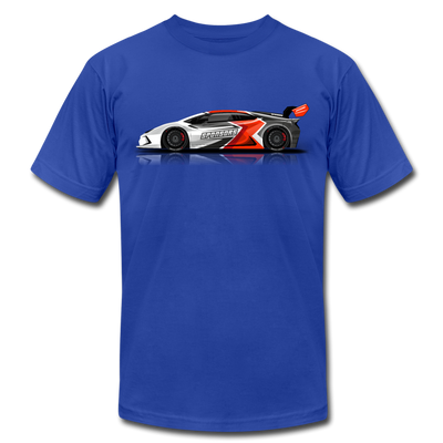 Racing Car T-Shirt - royal blue