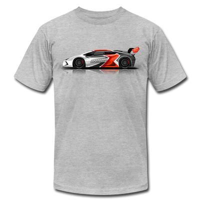 Racing Car T-Shirt - heather gray