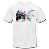 Abstract Boombox T-Shirt - white