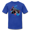 Abstract Boombox T-Shirt - royal blue