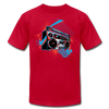 Abstract Boombox T-Shirt - red