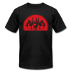 B-Boy Dancers Red Sun T-Shirt - black