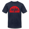 B-Boy Dancers Red Sun T-Shirt - navy