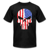 American Skull T-Shirt - black