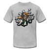 Hip Hop Gorilla Graffiti Artist T-Shirt - heather gray