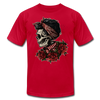 Girl Skull Roses T-Shirt - red