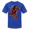 Devil Skater T-Shirt - royal blue