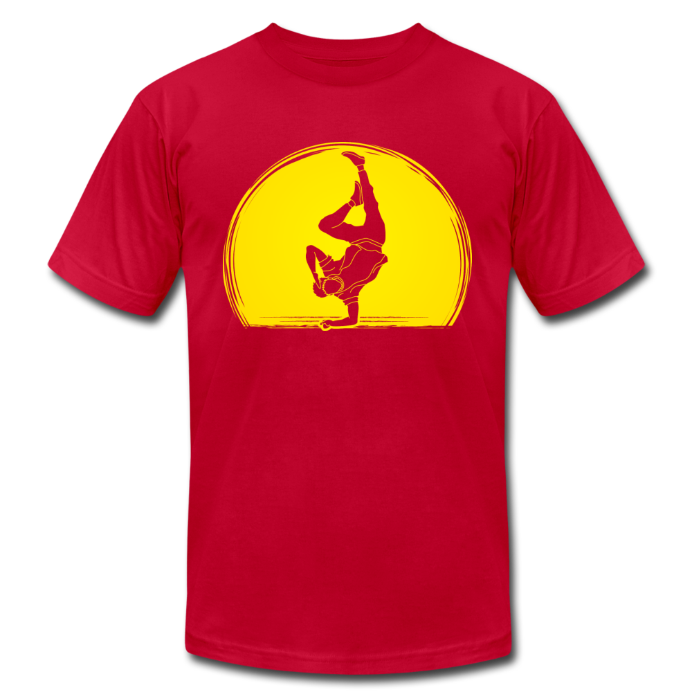 Unisex Jersey T-Shirt by Bella + Canvas - red