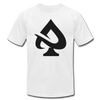 Abstract Spade T-Shirt - white