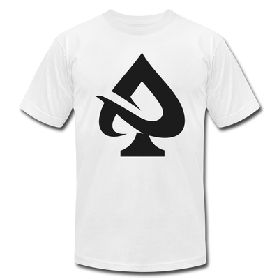 Abstract Spade T-Shirt - white