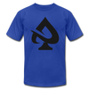Abstract Spade T-Shirt - royal blue